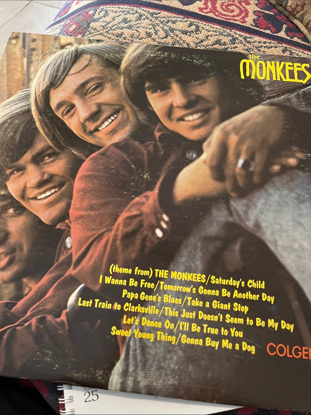 The Monkees Vinyl Album - Brown & Yellow Sleeve